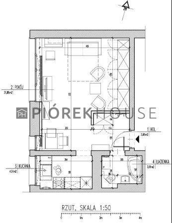 Kawalerka na sprzedaż Warszawa, Mokotów, Fryderyka Joliot-Curie  34m2 Foto 13