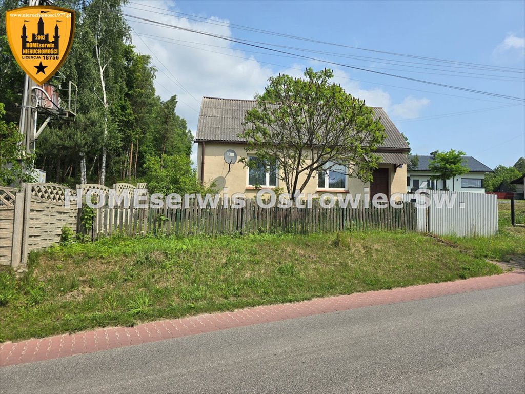 Dom do remontu na dużej działce 3253 m2 w Janiku Kunów, Janik  45m2 Foto 1