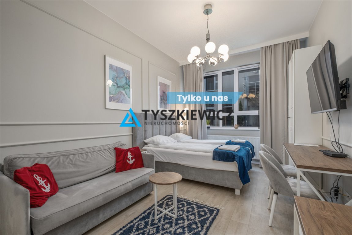 Umeblowane studio z widokiem na morze, inwestycja 2022 Gdańsk, Przymorze, Śląska  26m2 Foto 1