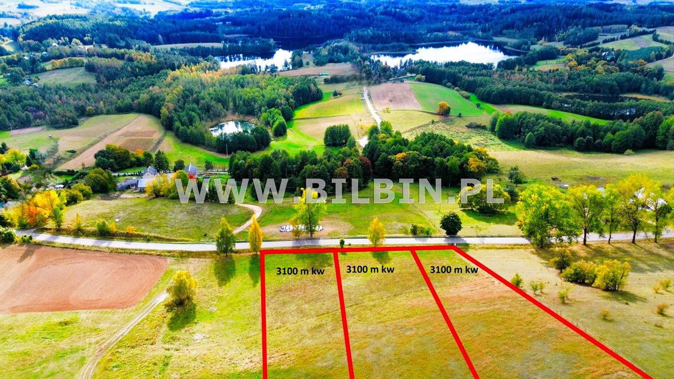 Działka 3100 m² z widokiem na jezioro w Kleszczówku Kleszczówek  3 100m2 Foto 1