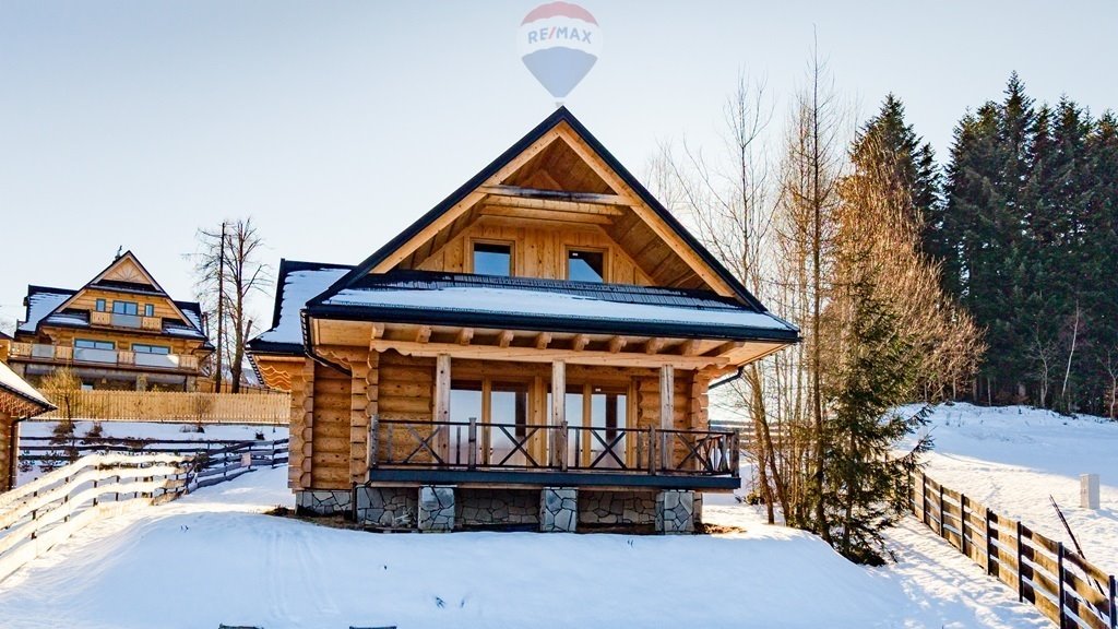 Urokliwy dom z pół-bala 118 m² z widokiem na Beskidy Stryszawa  118m2 Foto 1