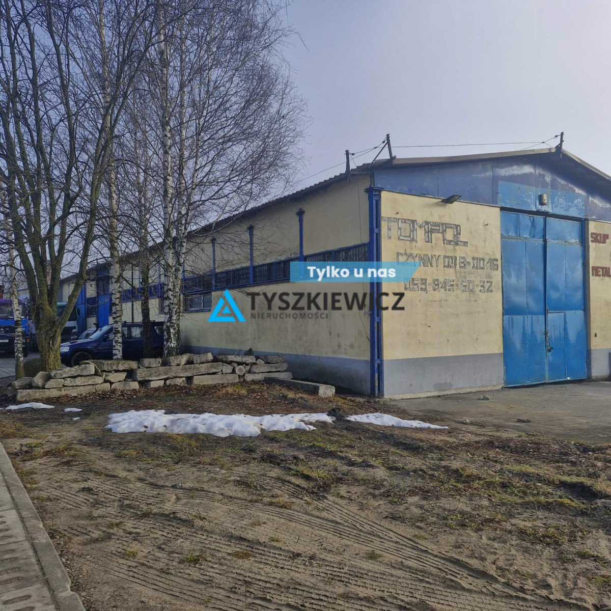 Nowoczesna hala magazynowa 748 m² z biurami i 24/7 dostępem Słupsk, Grunwaldzka  784m2 Foto 1