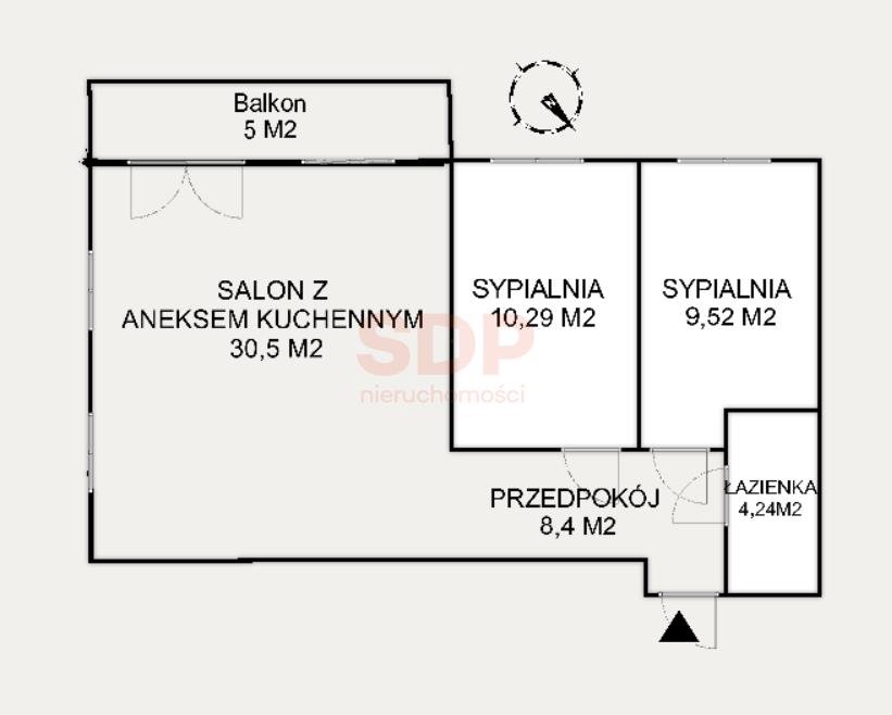 Mieszkanie trzypokojowe na sprzedaż Wrocław, Psie Pole, Psie Pole, Gorlicka  63m2 Foto 1