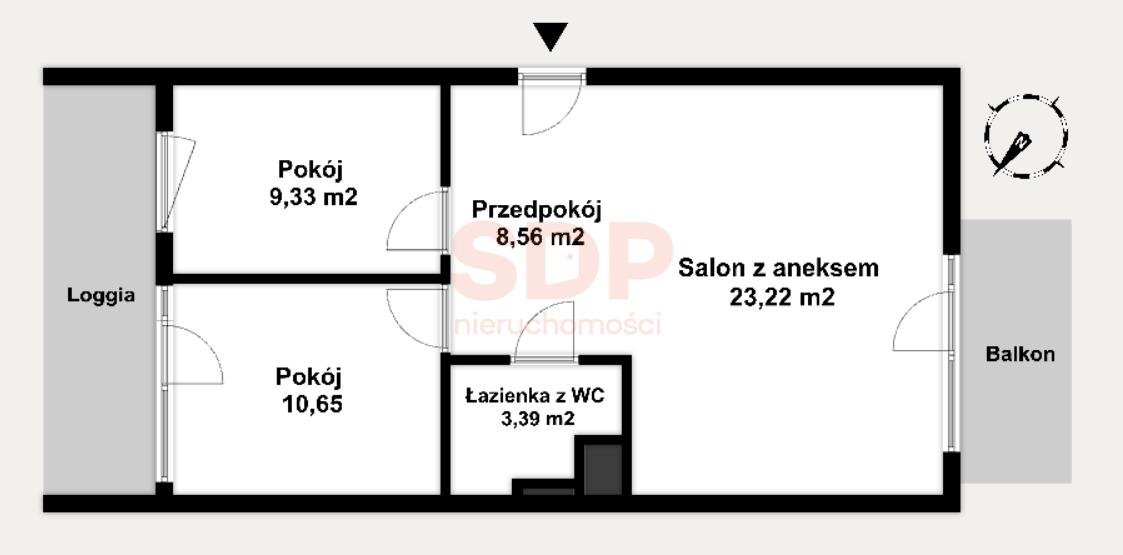 Mieszkanie trzypokojowe na sprzedaż Wrocław, Śródmieście, Nadodrze, Mieszczańska  55m2 Foto 6