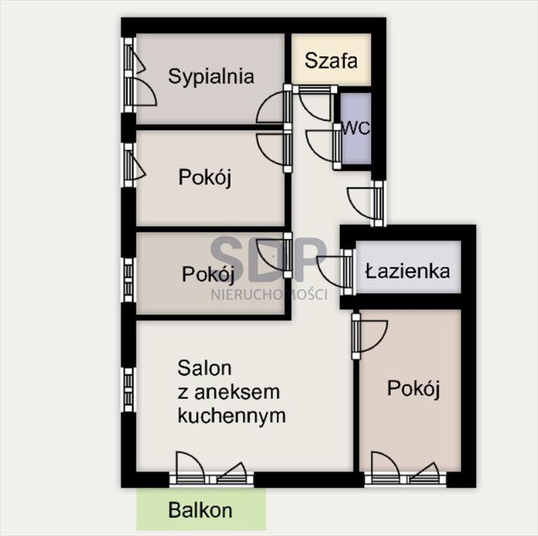 Mieszkanie na sprzedaż Wrocław, Fabryczna, Oporów, Jordanowska  86m2 Foto 2