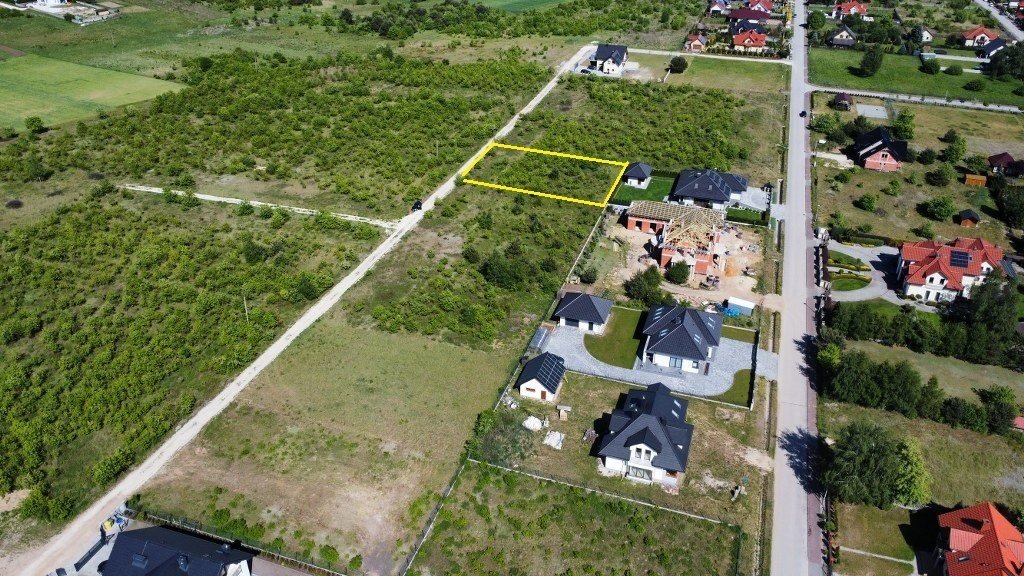 Działka budowlana 1065 m² w Piasecznej Górce z mediami Piaseczna Górka, Kanarkowa  1 065m2 Foto 1