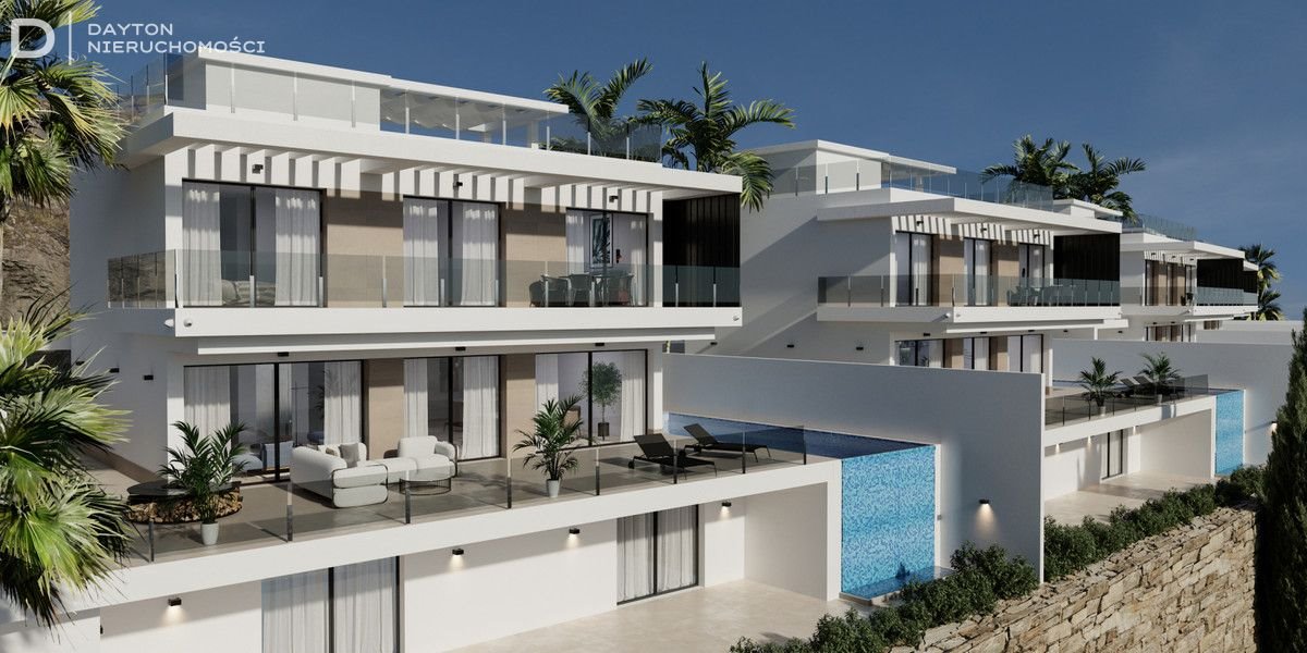 Ekskluzywne wille 447 m² z basenem i widokiem na morze polecam Finestrat  447m2 Foto 1