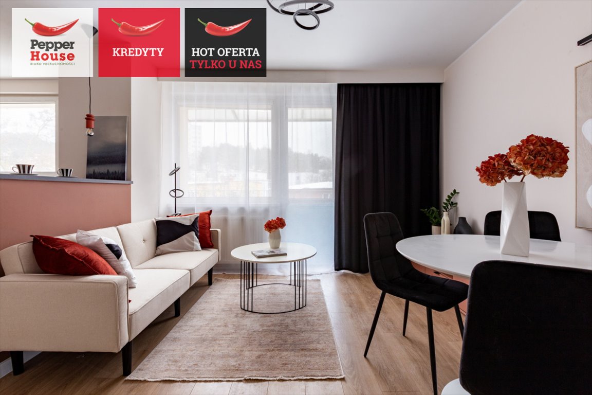 Nowoczesne 2-pokojowe mieszkanie po remoncie z garderobą i balkonem Gdynia, Grabówek, Komandorska  34m2 Foto 1