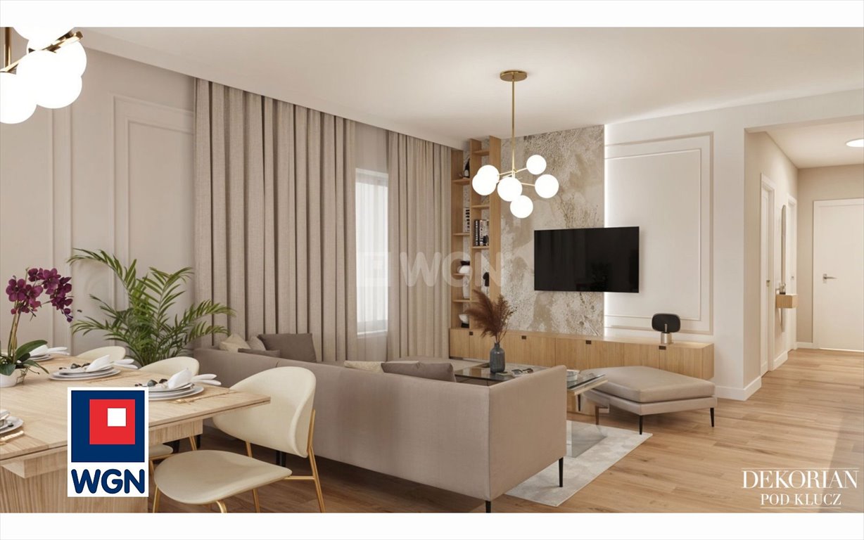 Nowoczesne 3-pokojowe mieszkanie z dużym balkonem 9,4 m2 Reda, Obwodowa  60m2 Foto 1