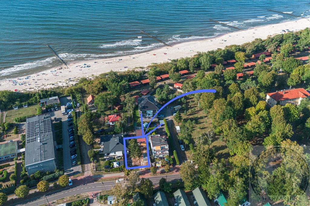 Działka 350 m² z domem przy plaży w Dziwnowie Dziwnów, Wilków Morskich  71m2 Foto 1