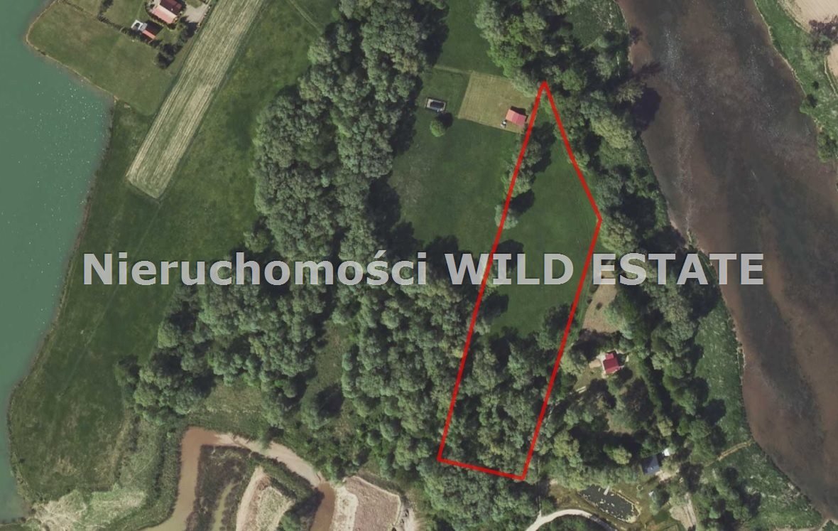 Urokliwa działka nad Sanem z linią brzegową 88m - polecam! Dydnia, Krzemienna  9 200m2 Foto 1