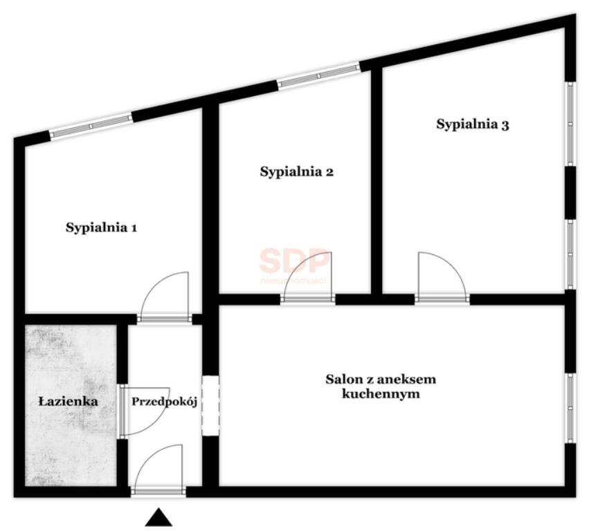 Mieszkanie czteropokojowe  na sprzedaż Wrocław, Ledóchowskiego Mieczysława  47m2 Foto 1