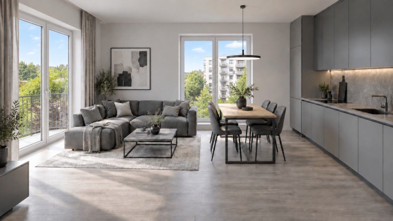 Do sprzedania przestronne 3-pokojowe mieszkanie 74,55 m² w Poznaniu Poznań, Stare Winogrady, Winogrady  75m2 Foto 1