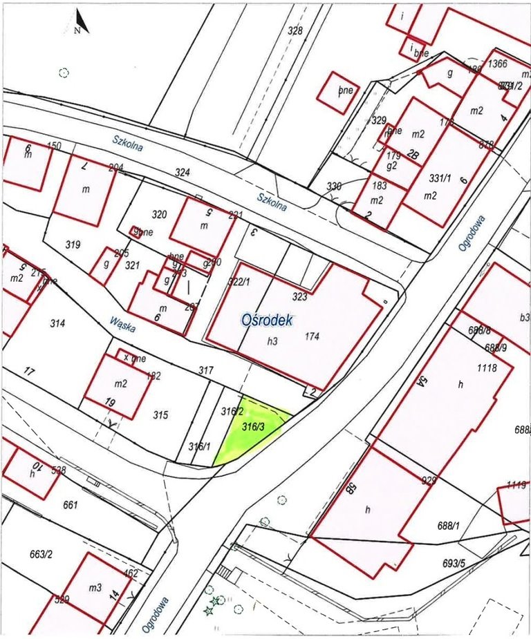 Działka 73 m² w Kraśniku - blisko centrum i zieleni Kraśnik, Ogrodowa  73m2 Foto 1