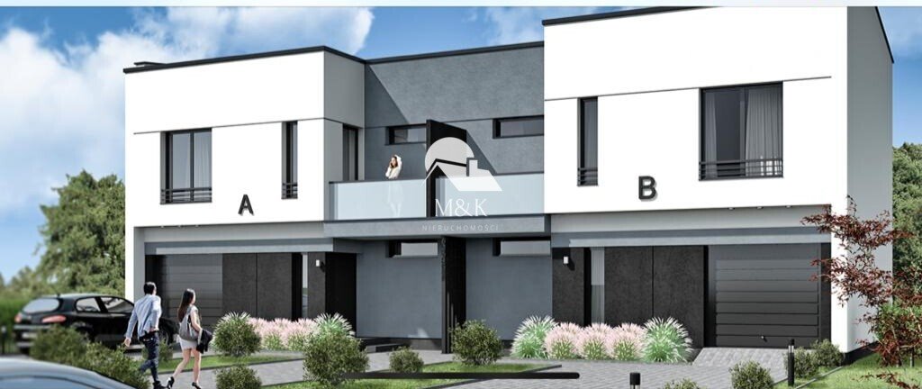 Nowoczesny segment 121,5 m² z ogródkiem i garażem Błonie  122m2 Foto 1