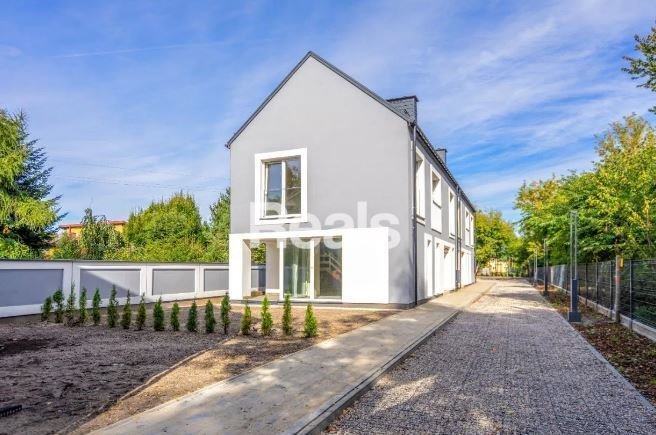 Nowoczesny dom bliźniak z dużym tarasem i panoramicznymi oknami Brwinów  184m2 Foto 1