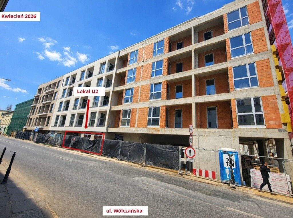 Lokal usługowy 106 m² w centrum Łodzi, witryny, wysoki standard Łódź, Śródmieście, Wólczańska  106m2 Foto 1