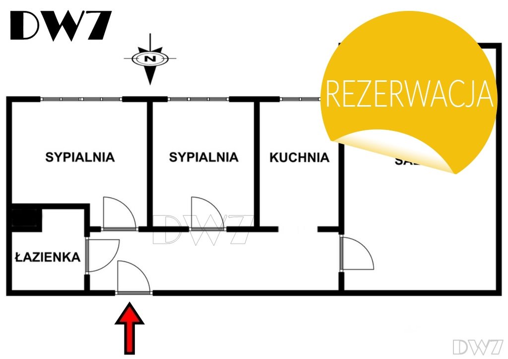 Mieszkanie trzypokojowe na sprzedaż Kraków, Czyżyny, Czyżyny, Osiedle Dywizjonu 303  52m2 Foto 1