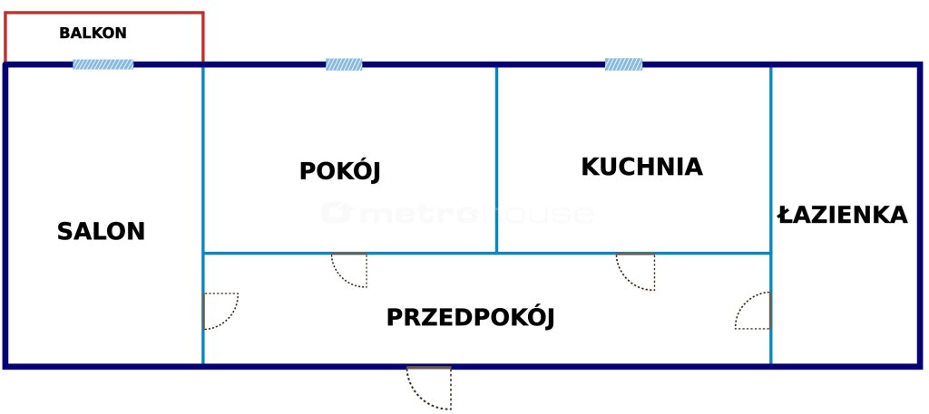 Mieszkanie dwupokojowe na sprzedaż Słupsk  47m2 Foto 9