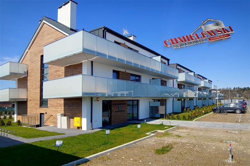 Zapraszam do obejrzenia nowoczesnego apartamentu z tarasem i ogrodem Grzybowo, Posesja Kapitańska, Posesja kapitańska, Kapitańska  35m2 Foto 1