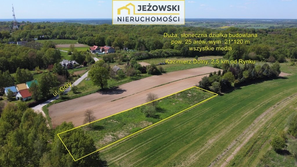 Działka budowlana na sprzedaż Kazimierz Dolny, Góry  2 478m2 Foto 1