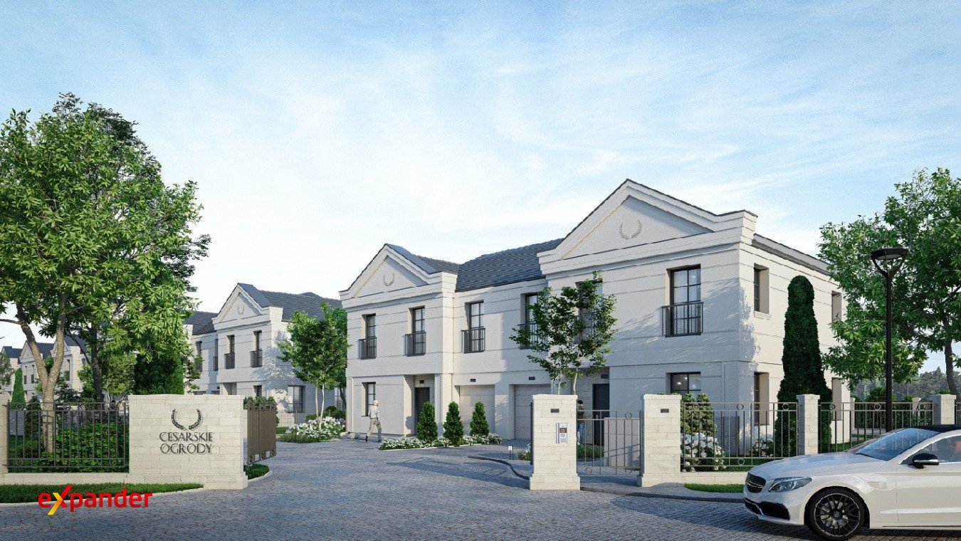 Nowoczesny dom bliźniaczy 159m² z ogrodem i Smart Home Cesarzowice, Pogodna  160m2 Foto 1