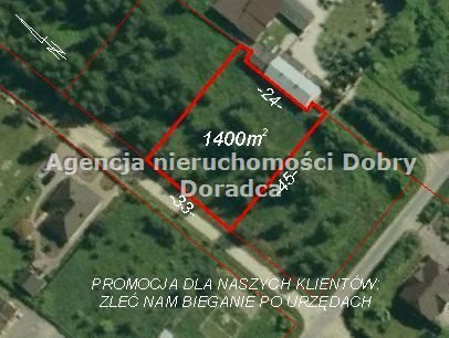 Działka 1400 m² w Jastrzębniku, media, planowana zabudowa polecam! Żabia Wola, Jastrzębnik, Mazowieckie Pola  1 400m2 Foto 1