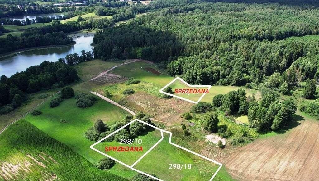 Działka 3004 m² pod rekreację z dostępem do jeziora Muliste Świętajno  3 004m2 Foto 1
