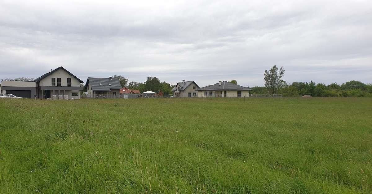 Działki budowlane w Rudzie Tarczyn, 970 m2, plan MN Ruda w gminie Tarczyn, Graniczna  972m2 Foto 1