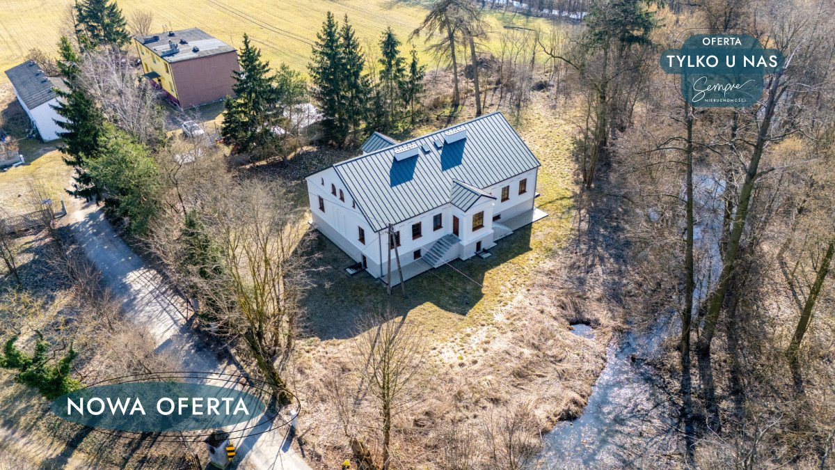 Polecam zabytkowy dwór z stawem i dużą działką 8 200 m² Małyń  254m2 Foto 1