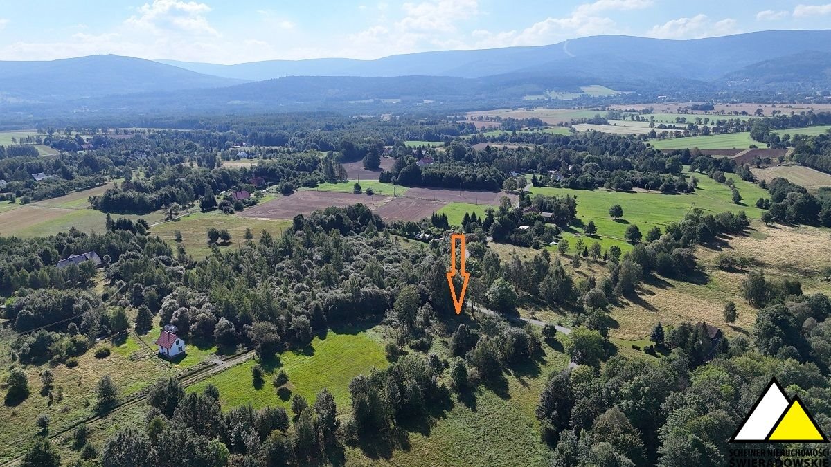 Działka 1526 m² w Wolimierzu z mediami i dojazdem asfaltowym Wolimierz, Wolimierz  1 526m2 Foto 1