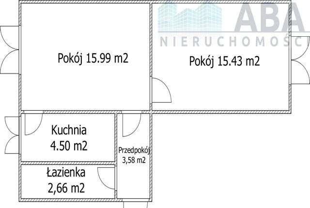 Mieszkanie dwupokojowe na sprzedaż Konin, 11 listopada  42m2 Foto 12