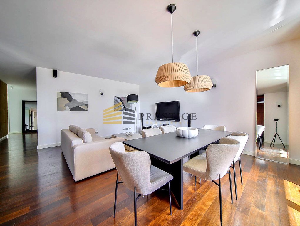 Na wynajem przestronne 4-pokojowe mieszkanie 130 m² w Warszawie Warszawa, Śródmieście, Leona Kruczkowskiego  131m2 Foto 1