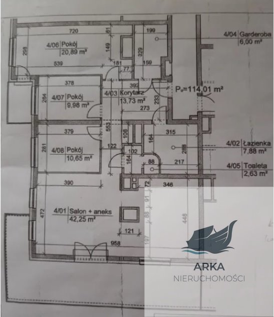 Mieszkanie czteropokojowe  na sprzedaż Szczecin, Śródmieście, Majora Władysława Raginisa  114m2 Foto 2