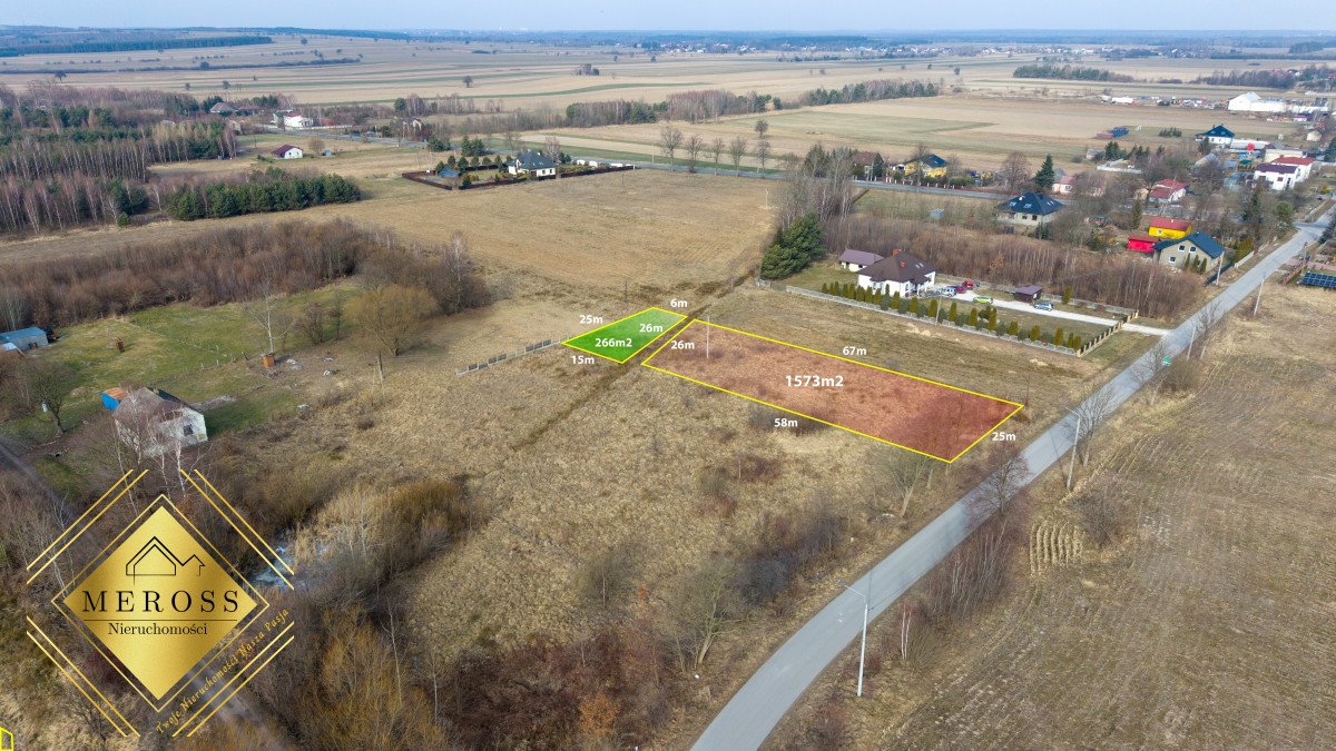Działka budowlana na sprzedaż Jaźwiny  1 839m2 Foto 4