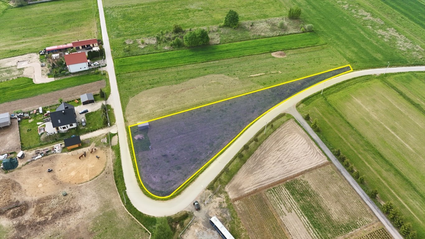 Działka 3213 m² z projektem domu, media, blisko natury - polecam! Górno-Parcele, Górno-Parcele, Pogodna  3 213m2 Foto 1