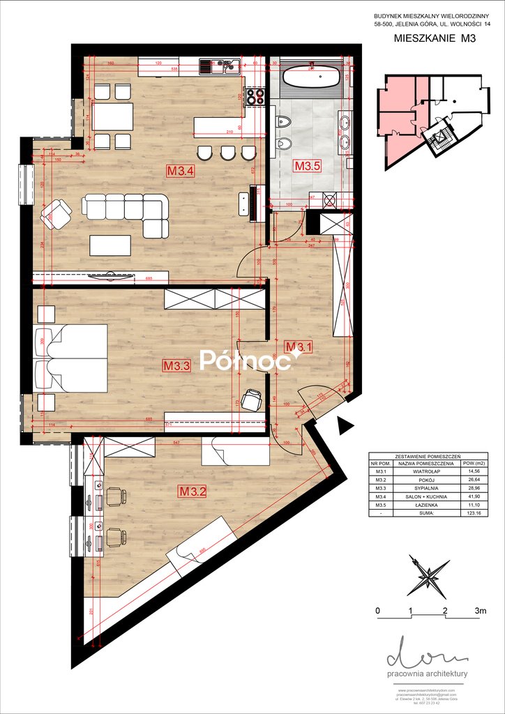 Nowoczesny loft 122m² w centrum Jeleniej Góry - zapraszam Jelenia Góra, Wolności  122m2 Foto 1