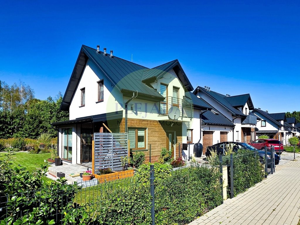 Nowoczesny dom 133m2 z garażem, ogród i tarasy Osowiec  133m2 Foto 1