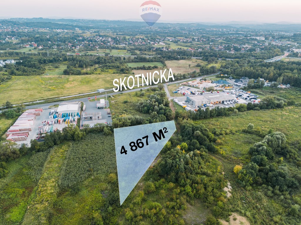 Działka komercyjna na sprzedaż Kraków, Dębniki, Dębniki, Skotnicka  4 867m2 Foto 1