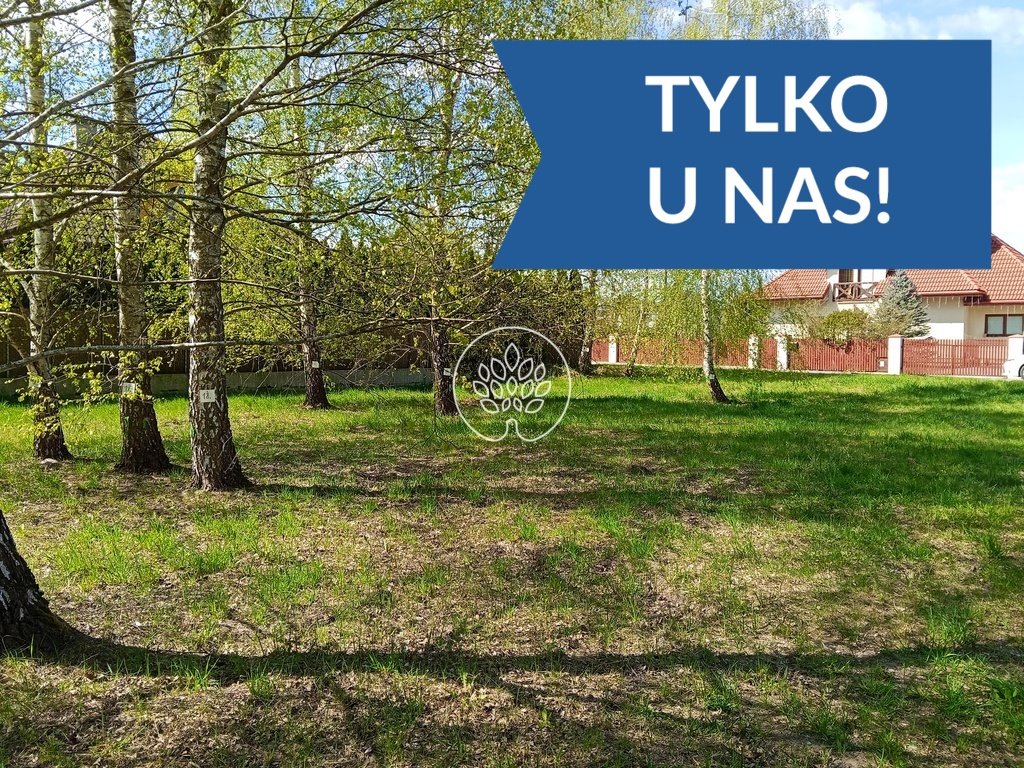 Działka 1094 m² w Głoskowie z mediami i lasem Głosków  1 094m2 Foto 1