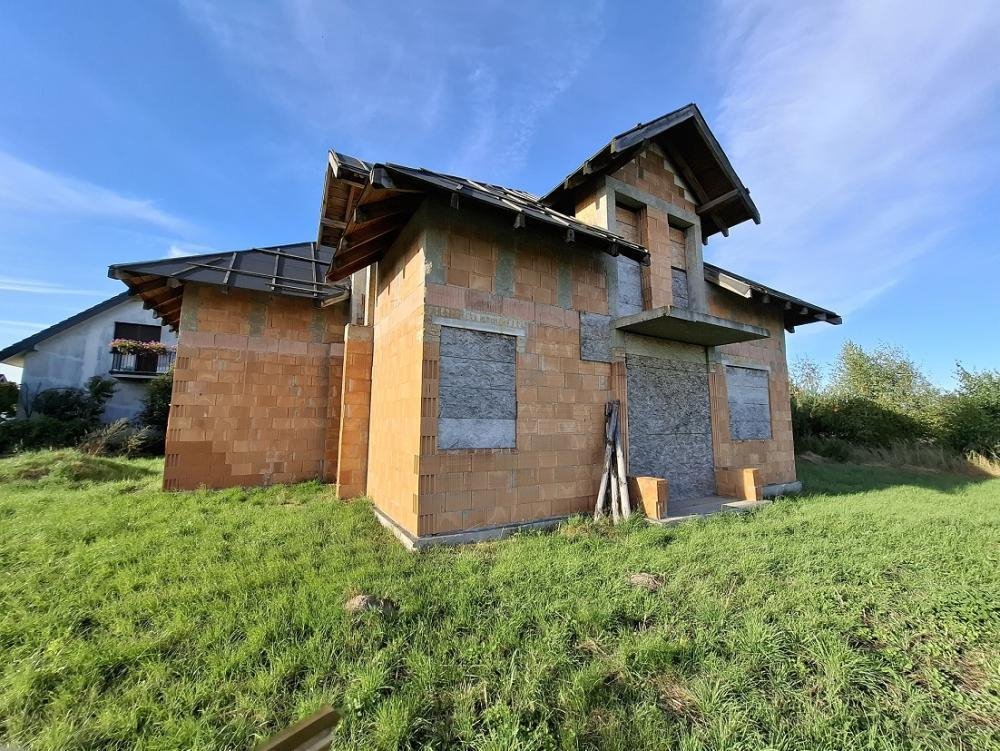 Nowoczesny dom w trakcie budowy na dużej działce 793 m2 Kaźmierz, Borowikowa  165m2 Foto 1