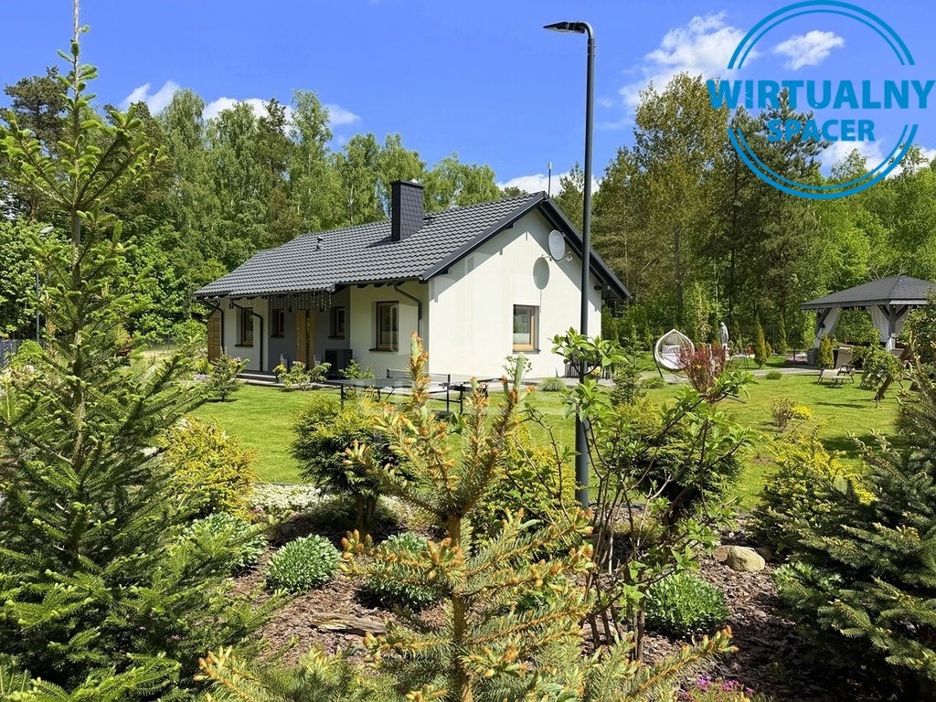 Nowoczesny dom 74 m² z kominkiem i ogrzewaniem podłogowym polecam! Góra  74m2 Foto 1