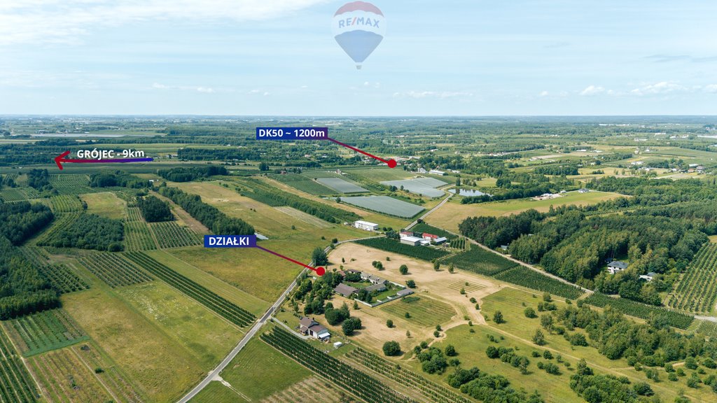 Działka budowlana na sprzedaż Nowina-Przęsławice  1 701m2 Foto 3