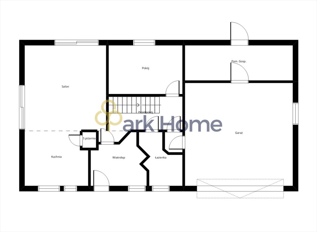 Działka budowlana na sprzedaż Trzęsów  2 040m2 Foto 4