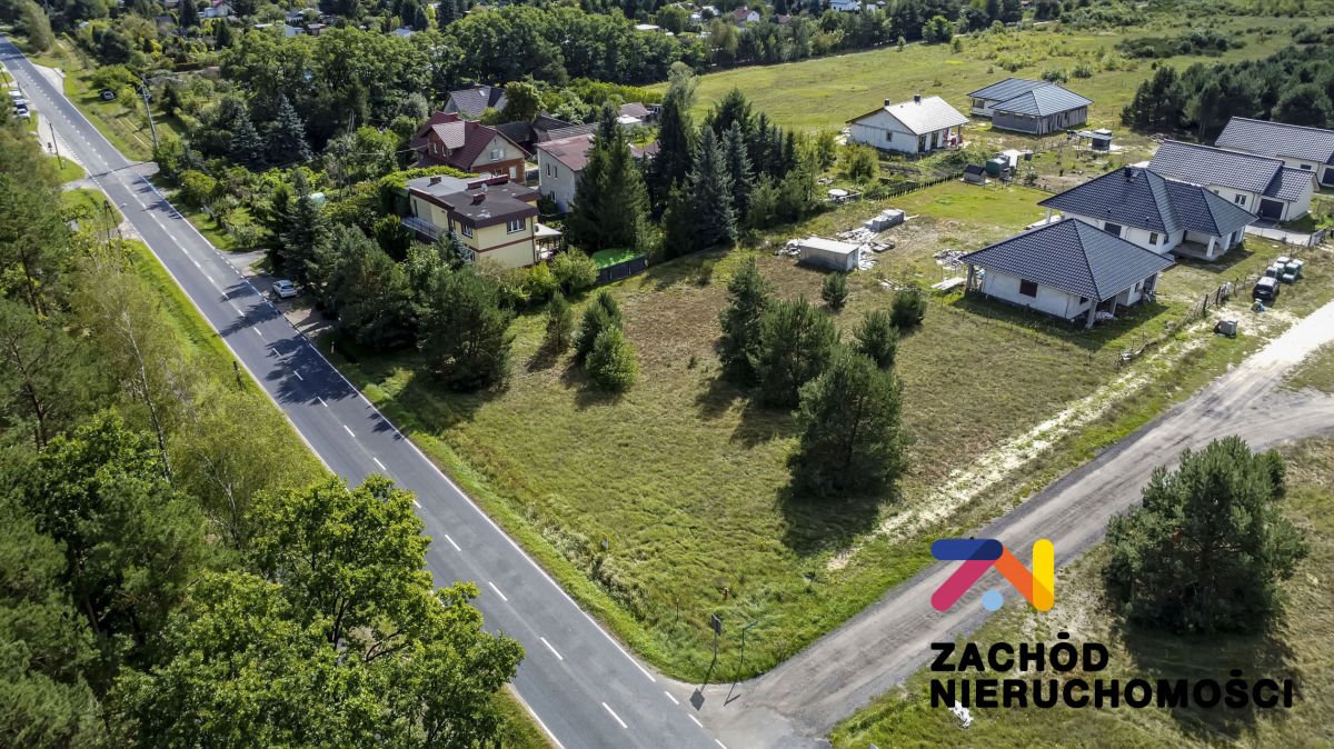 Działka budowlana 1089 m2 z mediami, las, Ochla Zielona Góra, Ochla, PALMOWA/KOŻUCHOWSKA  1 089m2 Foto 1