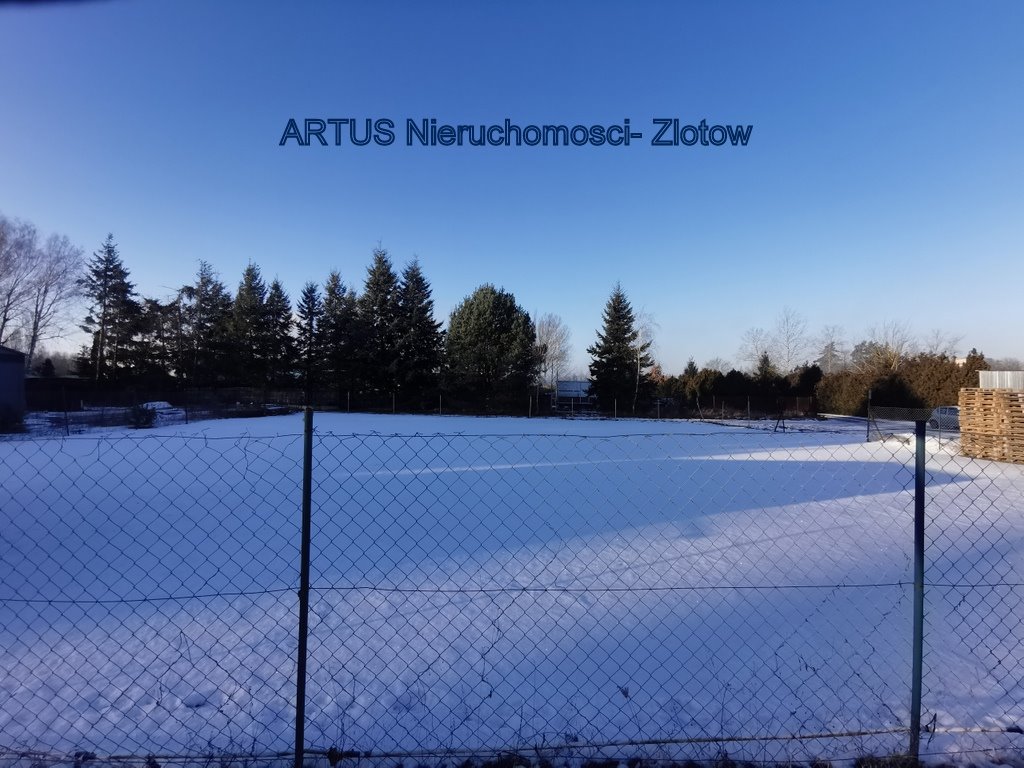 Sprzedam działkę przemysłową 3286 m² z mediami w Złotowie Złotów, Złotów  3 286m2 Foto 1