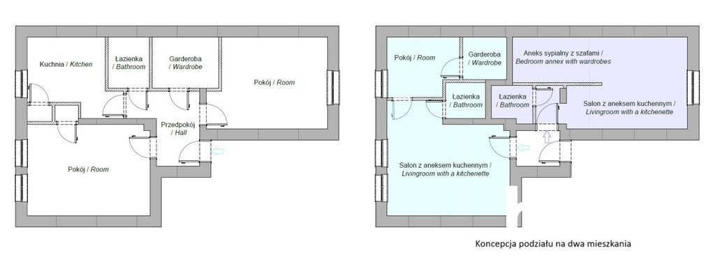 Mieszkanie dwupokojowe na sprzedaż Gdańsk, Wrzeszcz Górny, al. Grunwaldzka  72m2 Foto 16