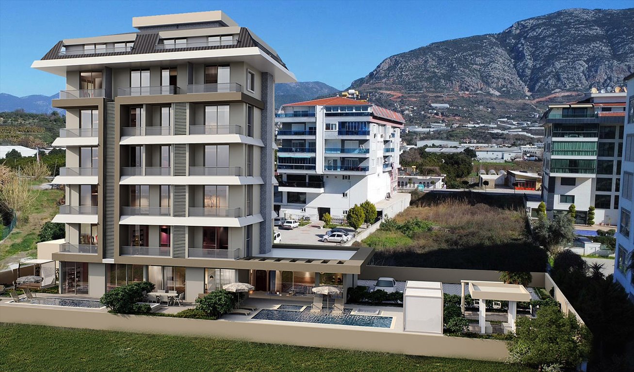 Nowoczesny apartament 55 m² z udogodnieniami, 300 m od plaży Turcja, Alanya, Kestel, Alanya, Antalya  55m2 Foto 1