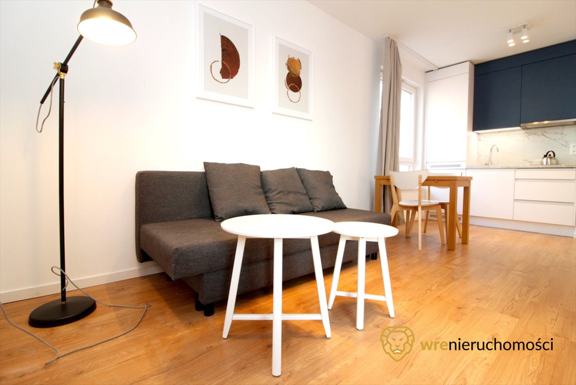 Wynajem kawalerki z balkonem, pełne wyposażenie, parking Wrocław, Kępa Mieszczańska, Mieszczańska  24m2 Foto 1