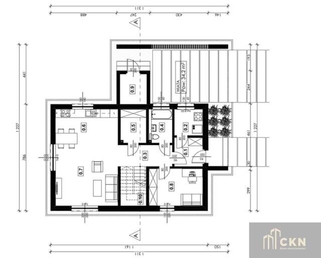 Dom na sprzedaż Libertów, al. Jana Pawła II  120m2 Foto 3